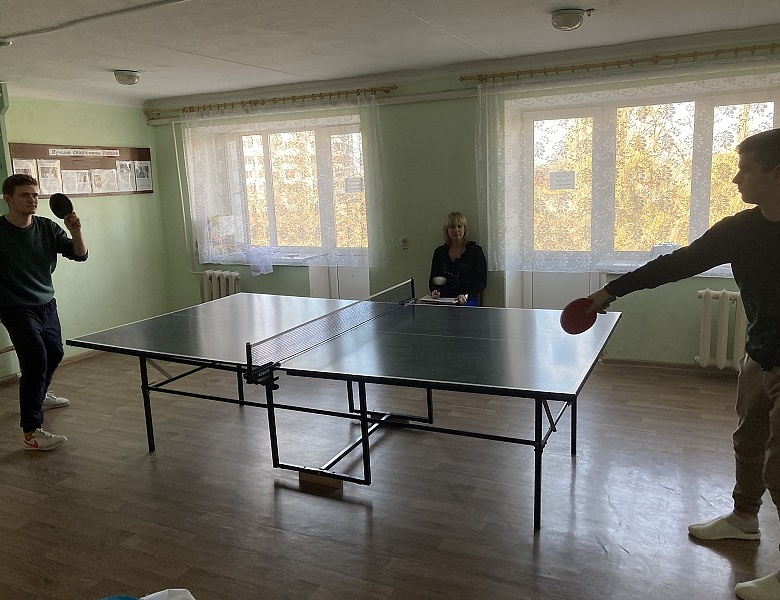 Первенство колледжа по настольному теннису