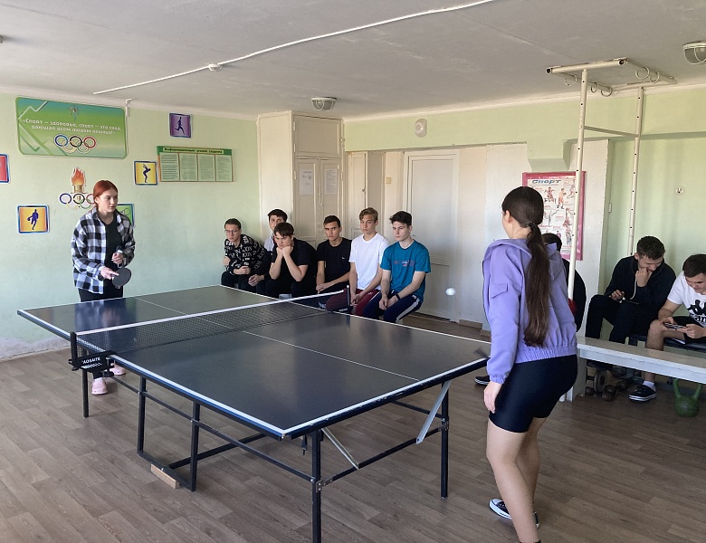 Соревнования по настольному теннису