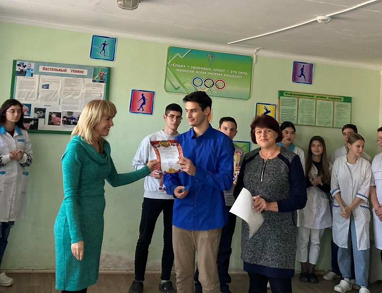 Первенство колледжа по шахматам.